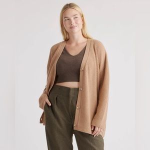 Quince Cashmere Cardigan Sweater